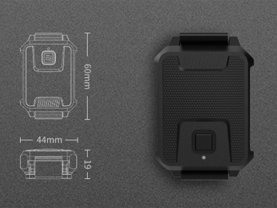 隧道UWB定位标签